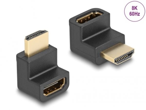 DeLOCK 66458, HDMI Type A (Standard), HDMI-tyyppi A (vakio), Musta