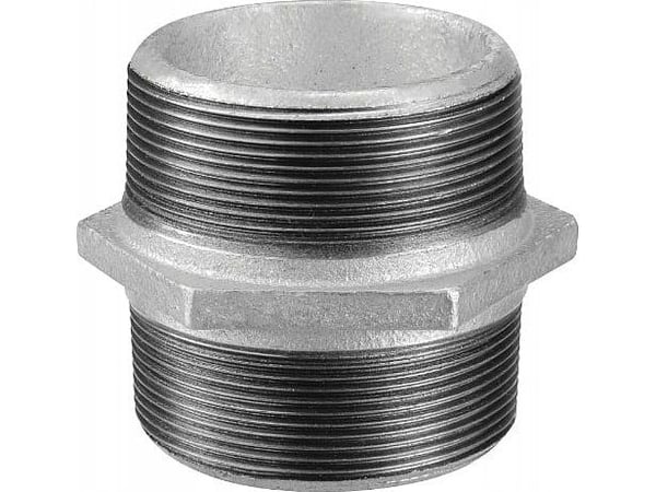 ODLEWNIA Nippel Rød.fig.40 1 1/2X1/2 Galvanisert