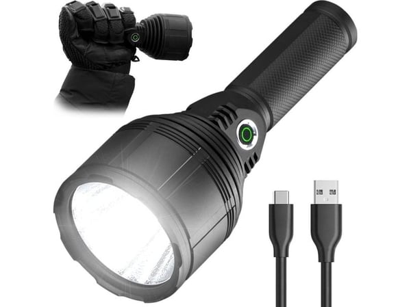 Vayox taskulamppu Vayox VA0044 taktinen taskulamppu XHP9090 3000lm lyhyt Pro Series**