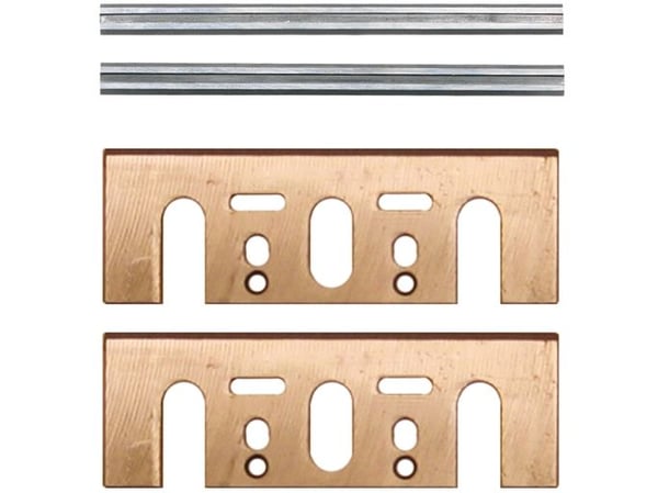 Makita - Hyvlingsblad - 2 delar - bredd: 82 mm
