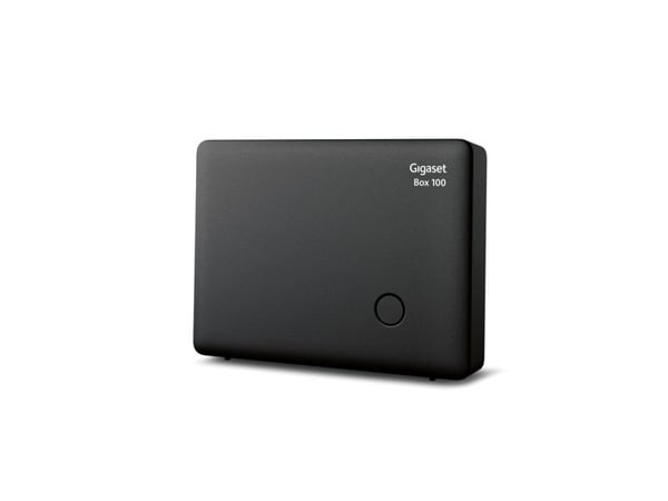 Gigaset Box 100 - Basisstasjon for trådløs telefon - ECO DECT\GAP - svart