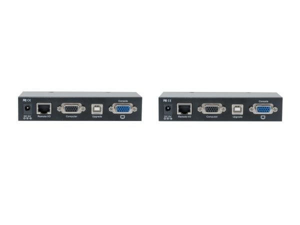 LevelOne KVM-9036 - KVM-utvider - USB 2.0, RS-232, VGA - over CAT 5 - USB - opp til 100 m