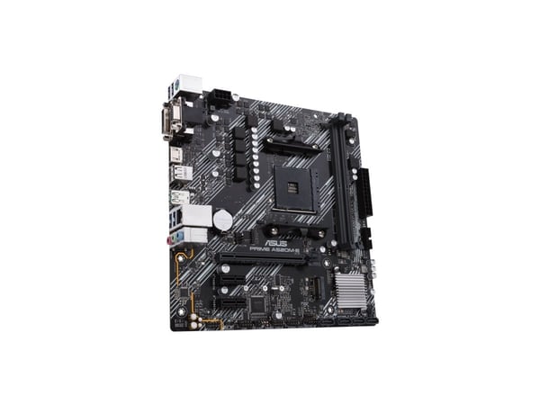 ASUS PRIME A520M-E/CSM - Hovedkort - micro ATX - Socket AM4 - AMD A520 Chipset - USB 3.2 Gen 1, USB 3.2 Gen 2 - Gigabit LAN - innbygd grafikk (CPU ...