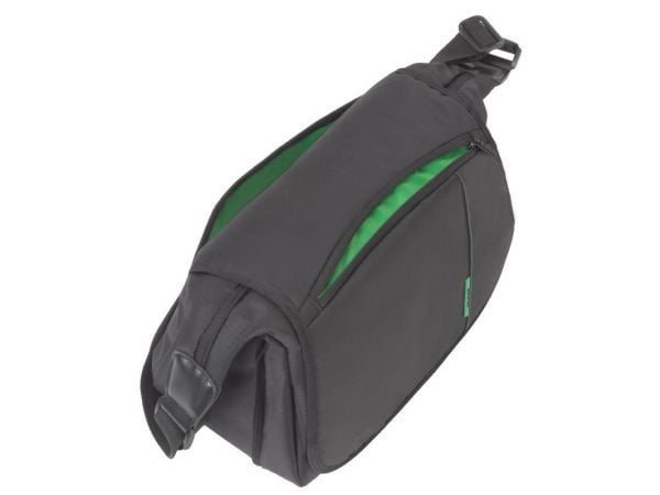 Riva Case 7450 (PS) - Skulderveske for kamera med zoom-linse og nettbrett - polyester - svart - 10.1"