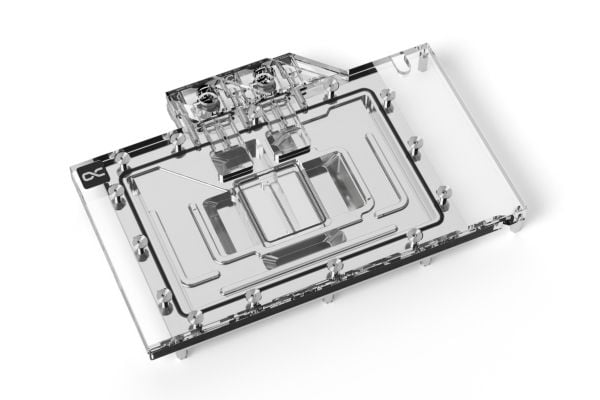 Alphacool 13554, Bakplate, Kopper, Sort, Sølv, Gjennomsiktig, 1/4", 215,5 mm, 145,9 mm
