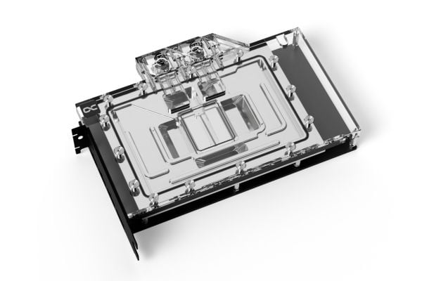 Alphacool 13554, Bakplate, Kopper, Sort, Sølv, Gjennomsiktig, 1/4", 215,5 mm, 145,9 mm