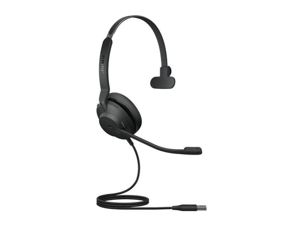 Jabra Evolve2 30 SE MS Mono - Hodesett - on-ear - kablet - USB-A - lydisolerende - Certified for Microsoft Teams