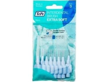 TePe Extra Soft mellomromsbørster 0,6 mm 8 stk