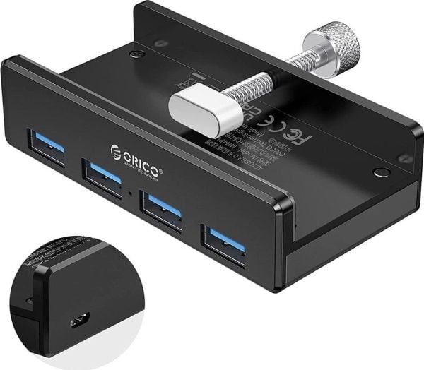 ORICO HUB USB-A, 4x USB-A (4x3.1), MH4PU-P-BK-BP