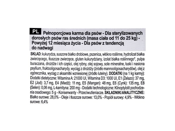 Royal Canin CCN Medium Sterilised Adult Dog 12kg