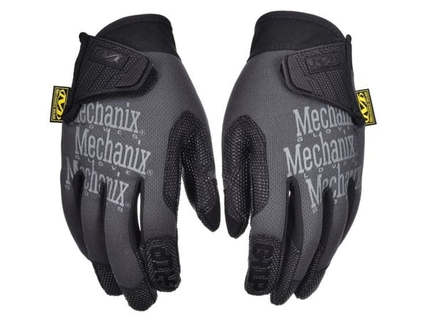 Mechanix Wear hansker Specialty Grip svart/grå XL. Velcro, gummiert håndflate, Trek Dry