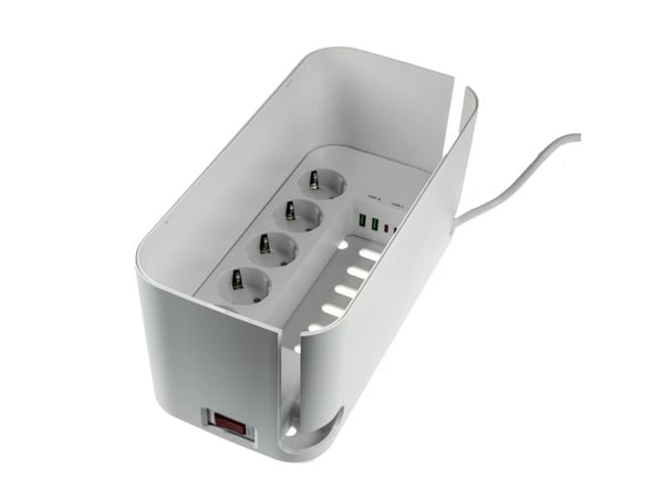 RealPower PowerBox 522 Socket Cube med USB och USB C