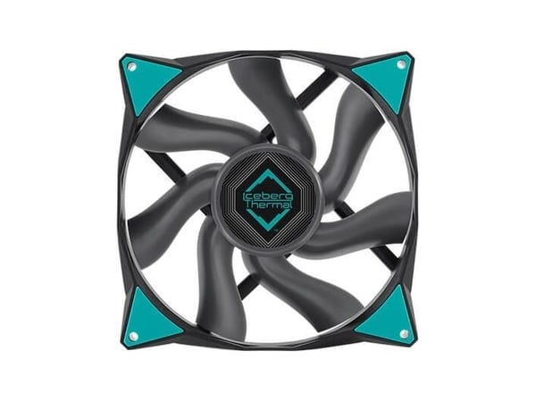 Iceberg Thermal IceGALE Xtra, Vifte, 14 cm, 500 RPM, 2500 RPM, Sort