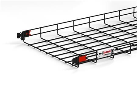 Csslr Plus Mesh tray, korkeus 60 mm, leveys 450 mm, pituus 3000 mm lanka Ø4,5 mm Musta BK8 Sinkki, koottu ilman kiinnikkeitä - (3 metriä) Csslr Plus Mesh tray, korkeus 60 mm, leveys 450 mm, pituus 3000 mm lanka Ø4,5 mm Musta BK8 Sinkki, koottu ilman kiinnikkeitä - (3 metriä)