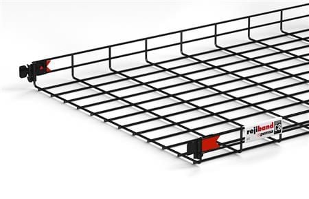 Csslr Plus Mesh tray, korkeus 60 mm, leveys 600 mm, pituus 3000 mm lanka Ø4,5 mm Musta BK8 Sinkki, koottu ilman kiinnikkeitä - (3 metriä) Csslr Plus Mesh tray, korkeus 60 mm, leveys 600 mm, pituus 3000 mm lanka Ø4,5 mm Musta BK8 Sinkki, koottu ilman kiinnikkeitä - (3 metriä)