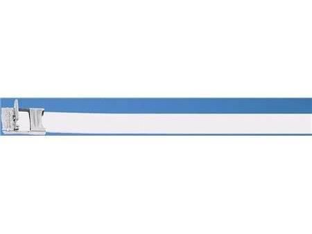 PANDUIT Teräksinen solmio 15,9x620mm. AISI 304 terästä. Vaativiin ja aggressiivisiin ympäristöihin, lämpötila-alueelle -60°C - 538°C - (50 kpl)