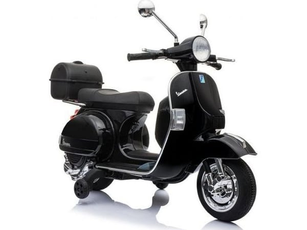 Lean Sport Vespa Batteriskoter Svart