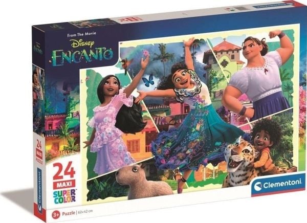 Clementoni CLE puslespill 24 maxi SuperKolor Disney Encanto 24246