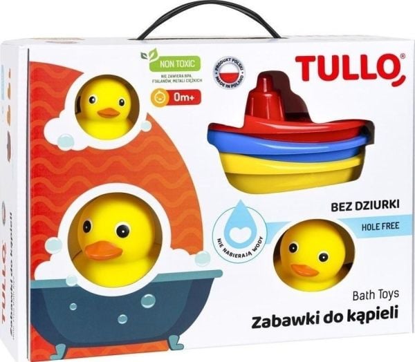 Tullo badleketøy 6 stk.