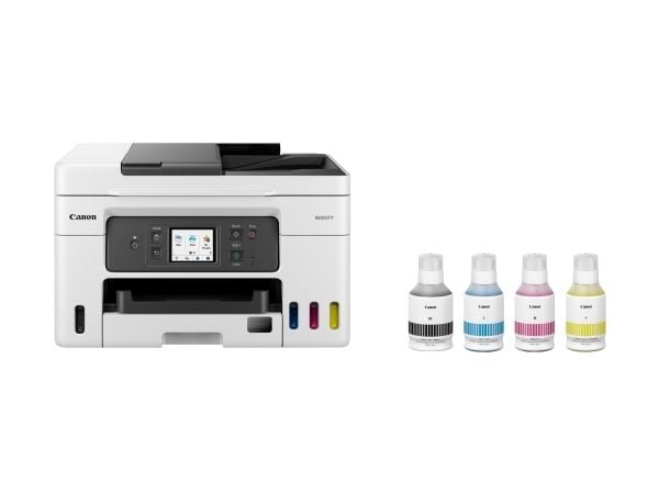 Canon MAXIFY GX4040 - Multifunksjonsskriver - farge - ink-jet - påfyllbar - Legal (216 x 356 mm) (original) - A4/Legal (medie) - opp til 18 ipm (tr...