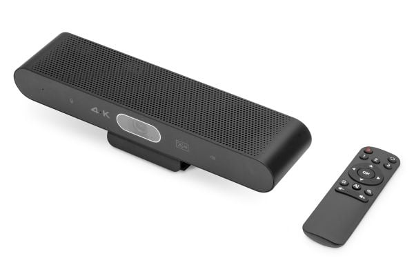 DIGITUS - Alt-i-ett-videobar - svart - power adapter included