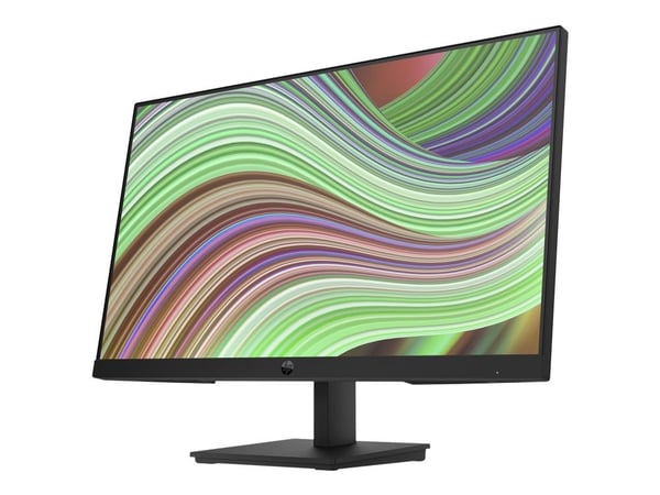 HP V24v G5 - LED-skjerm - 24" (23.8" synlig) - 1920 x 1080 Full HD (1080p) @ 75 Hz - VA - 250 cd/m² - 3000:1 - 5 ms - HDMI, VGA - svart - med HP 2 ...
