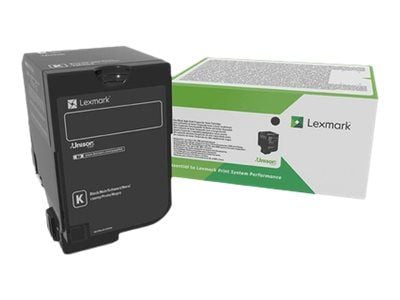 Lexmark - Lång livslängd - svart - original - tonerkassett LCCP, LRP, Lexmark Corporate - för Lexmark CS720de, CS720dte, CS725de, CS725dte