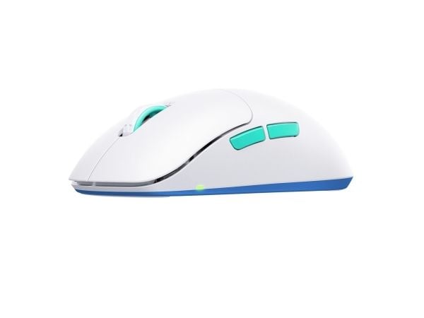 Xtrfy M8 - Mus - optisk - 5 knapper - trådløs - 2.4 GHz - USB trådløs mottaker - hvit