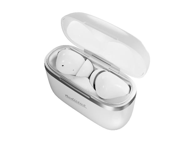 Audictus Dopamine, True Wireless Stereo (TWS), Samtal/musik, 20 - 20000 hz, Headset, Vit