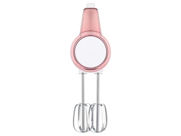 Sencor SHM 9000WH, Håndmikser, Rosa, Hvit, Miksing, Knapper, Jekk, Batterinivå, Rustfritt stål