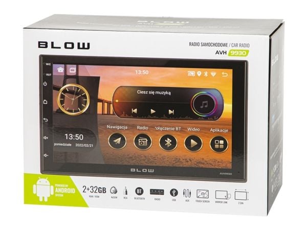 AVH-9930 2DIN 7 tommer GPS bilradio