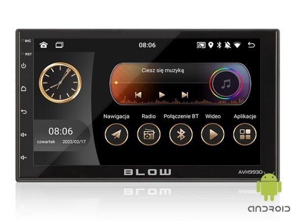 AVH-9930 2DIN 7 tommer GPS bilradio