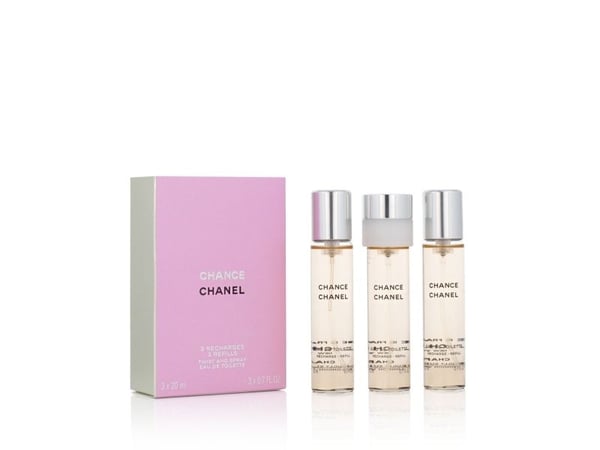 Chanel Chance edt 3x20ml refills