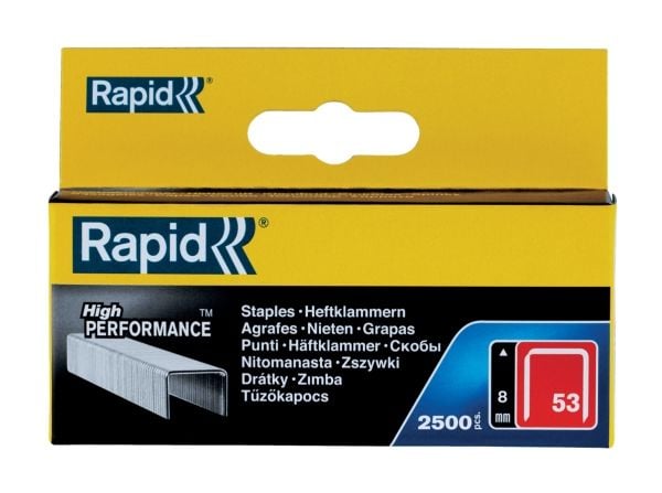 Rapid® Klamme type 53 / 8 mm 2500 stk