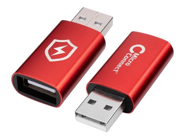 Microconnect MC-AAADAP-SC, USB A, USB A, Punainen