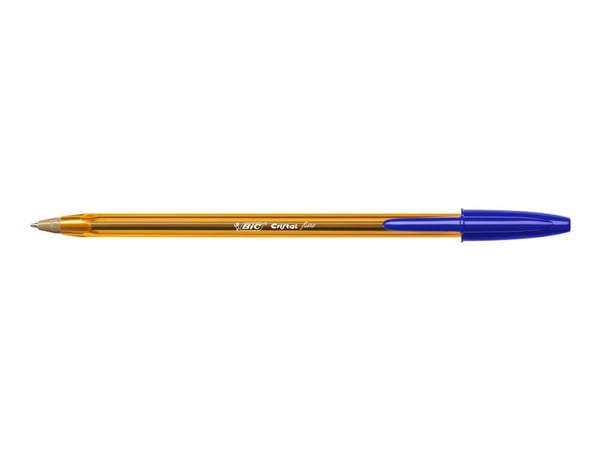 BIC Cristal Fine - Kulepenn - blå - 0.8 mm - medium (en pakke 50)