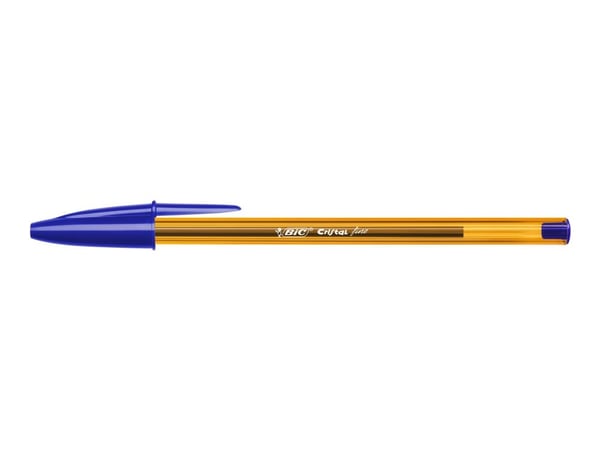 BIC Cristal Fine - Kulepenn - blå - 0.8 mm - medium (en pakke 50)