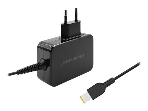 Qoltec - Strømadapter - AC 220-240 V - 45 watt - 1.7 m kabel - svart