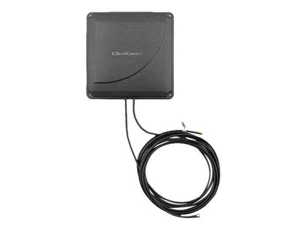 Qoltec - Antenne - plate - mobiltelefon - 35 dBi - rundtstrålende - innendørs