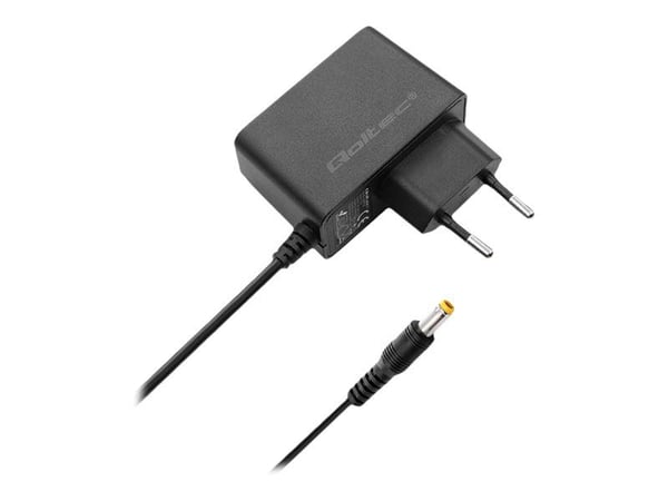 Qoltec - Strømadapter - 5 V, 1 A, 5.5 * 2.5 - AC 220-240 V - 5 watt