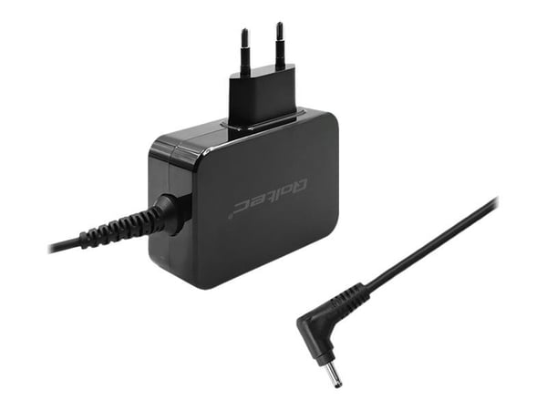 Qoltec - Strømadapter - AC 220-240 V - 45 watt - 1.7 m kabel - svart