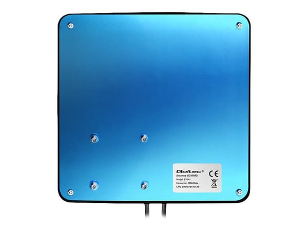 Qoltec - Antenne - plate - mobiltelefon - 35 dBi - rundtstrålende - innendørs