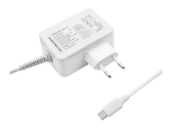 Qoltec 51039, Universaali, Sisätila, 220 - 240 V, 50-60 Hz, 65 W, 20.3 V