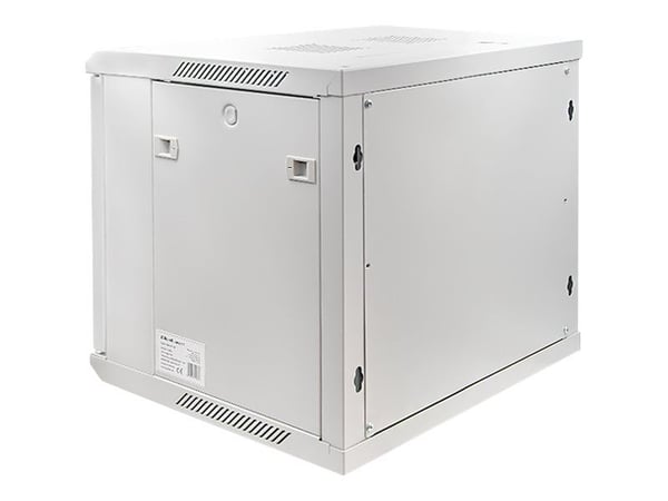 Qoltec - Rack skap - grå - 12U - 19"