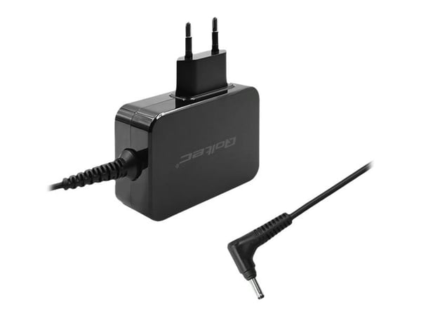 Qoltec - Strømadapter - 20V, 3.25A, 4.0x1.7 plug - AC 220-240 V - 65 watt - svart