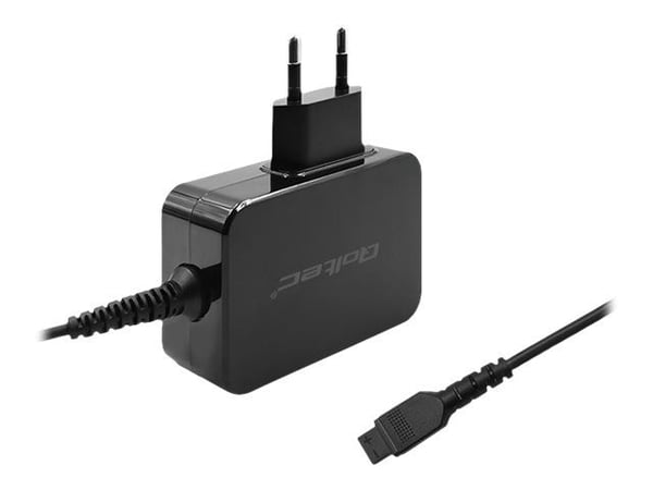 Qoltec - Strømadapter - AC 220-240 V - 45 watt - 1.7 m kabel - svart