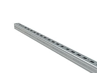 Walraven asennuskisko 2m - Elforzinket RapidStrut 41x41x1,5mm.