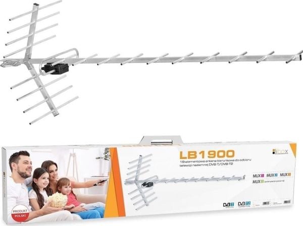 Libox 19-elementtinen passiivinen suunta-antenni LB1900 LIBOX LIBOX