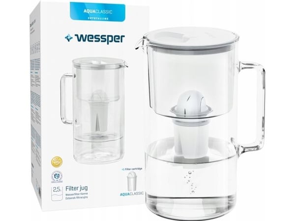 Wessper Jug Filter Jug (WES202-WH)