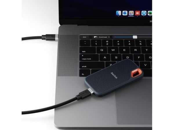 ALOGIC FUSCC2-SGR, 2 m, USB C, USB C, USB 3.2 Gen 2 (3.1 Gen 2), 10000 Mbit/s, Musta, Harmaa